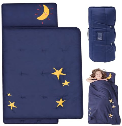 Nap Mat da 20x46 pollici MAPO PILEBILE per bambini con sacchetti a pelo portatile coperta cuscine