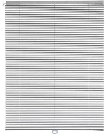 LRYELWA Aluminium Jalousie ohne Bohren,Lamellen 25 mm breit,Sichtschutz Blendschutz Lichtschutz Sonnenschutz Jalousetten,Verdunkelungsrollo für Fenster,Zuhause,Büro,Anpassbar (45cm x 80cm)