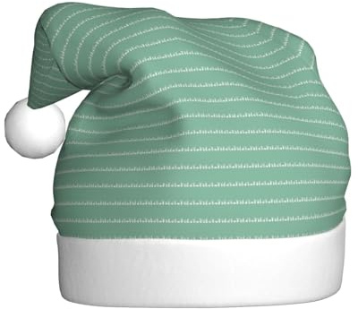 GUOLGP Gorro de Navidad con estampado de conejo de Pascua, gorro de Papá Noel, celebraciones, unisex, accesorio de disfraz de fiesta de Navidad