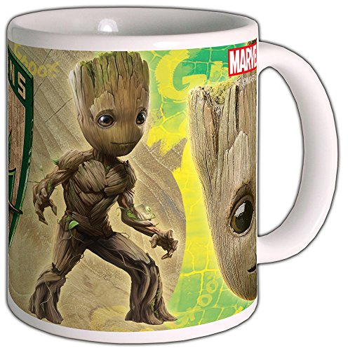 Tasse Baby Groot (Marvel die Hüter der Galaxie – Flug 2), 300 milliliters