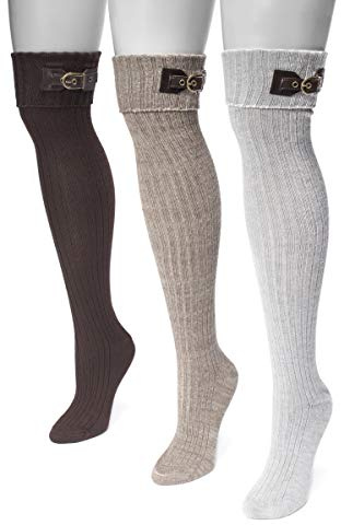 MUK LUKS damstrumpor (paket med 3)