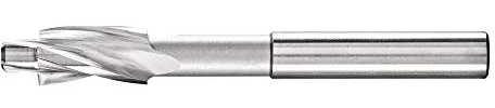 PFERD Fraise plate HSS avec tourillon de guidage | Ø 10,0 mm, tige ø 8 mm, DIN 373, moyen | 25203109 – pour trous de passage