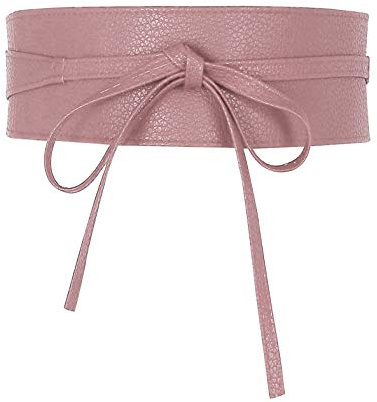 Gloop Damen Mädchen Breiter Taillengürtel Hüftgürtel Bindegürtel Wickelgürtel Kleid Klassisch Schnüren