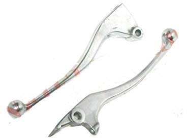 AEspares Passend für Royal Enfield Classic EFI Kupplungs- & Bremshebel-Set Aluminium poliert