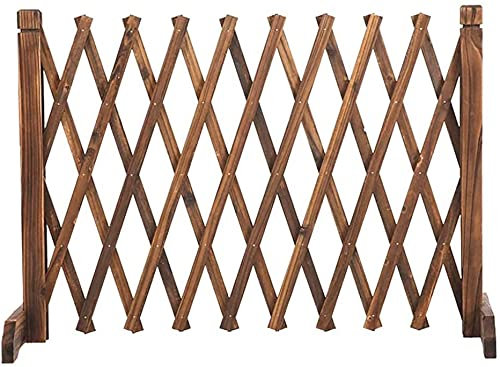 Bordure Jardin Palissade Jardin Bois Massif décorer Contre Le Mur, il Peut déplacer Le Filet de Traction de Colonne télescopique de séparation de clôture de Piquet pour Les Jardins de la Cour EII