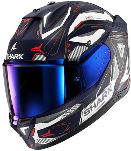 SHARK, Integralhelme Motorrad SKWAL i3 LINIK BWR, L