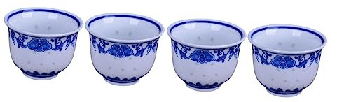 UPKOCH 2er-set Handgefertigt Feines Teetassen-set Exquisite Tee-probiertassen Für Chinesischen Tee Für Jasmin-grün-oolong-tee Kompakte Größe Für Einfache Aufbewahrung 2 Stück X 2