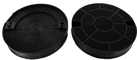 Paxanpax PCK198 Carbon Charcoal Cooker Hood Filters Fits Elica 'Type 29', F00428/1S Type Hotpoint HE92SX, HTN41; Indesit H563, H573, H593, H661.1 - Pack of 2