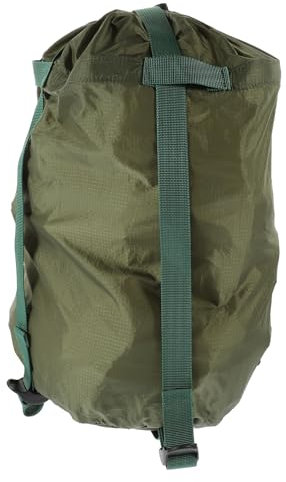 WOONEKY Schlafsackbezug Kompressionssack Steppdecken Kompressionssäcke Aufbewahrung für Campingausrüstung Kompakte Tasche zum Wandern Rucksackreisen