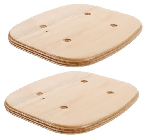 KOMBIUDA Unfertige Skateboard Decks, 2 Stück für Kunstmalerei