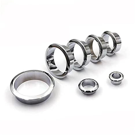 HWJFDC Pasacables Escritorio 4pc Metal Escritorio Alambre Agujero Cubierta Base 60 mm Tabla Outlet Outlet PC Ojal Puerto Protector Gabinete Decoración Decoración Anillo Muebles Hardware(40mm)