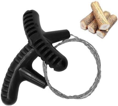 Sierra de alambre de cable: sierra de cable de tubería, sierra de cable de tubería, sierra de supervivencia de emergencia, sierra de supervivencia de | Sierra de cuerda de cuerda de engranaje de