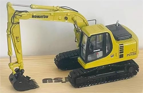 FloZ Pelle Komatsu PC120-6 avec pipeline cassée noire godet de creusement édition collector limitée modèle 1:50 camion pré-construit
