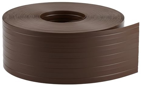 Quest Sichtschutzstreifen PVC 10 cm witterungsbeständig - 26 m, Braun
