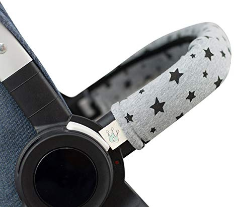 JYOKO KIDS Housse pour Barre de Protection Poussettes (BLACK STAR, Unipersonnel)