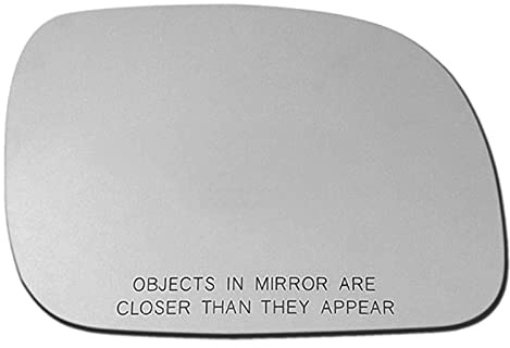 APA Replacement Mirror Glass with Adhesive Pads for 1996-2007 CARAVAN TOWN & COUNTRY VOYAGER Passenger Right Side