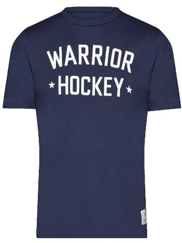 Warrior T-Shirt Hockey Logo Tee Senior Navy/S