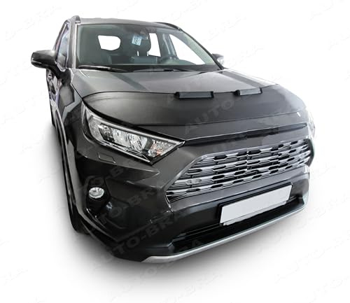 AB3-00482 Auto Bra kompatibel mit Toyota RAV4 Bj. ab 2018 Haubenbra Steinschlagschutz Tuning Bonnet Bra