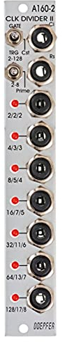 Doepfer A-160-2 Clock Divider II - Clock Modular Synthesizer