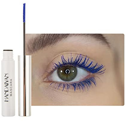 12 Colors Waterproof Mascara Non-Dizzy Long-Lasting Mascara Bleu Blanc Violet Vert Eyelash Eye Makeup
