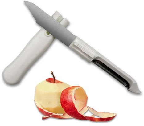 2 in 1 Sparschäler & Schälmesser, Schäler für Gemüse, Obst - Solingen