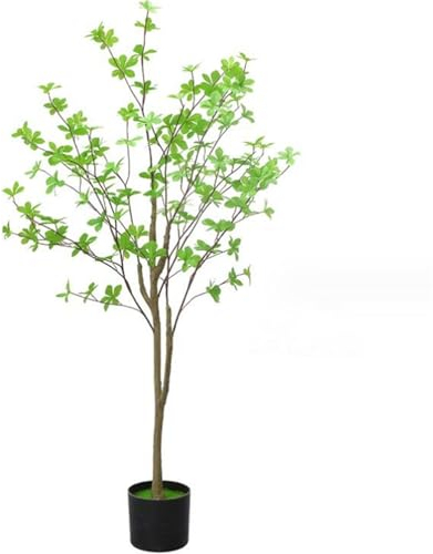 PIPONS Künstliche Pflanzen Künstlicher Teebaum, Künstliche Grüne Stiele, Zweige Für Vase, Gefälschte Ficus-Stiele, Künstliche Stiele Fake Pflanzen Dekor (Size : 120cm)