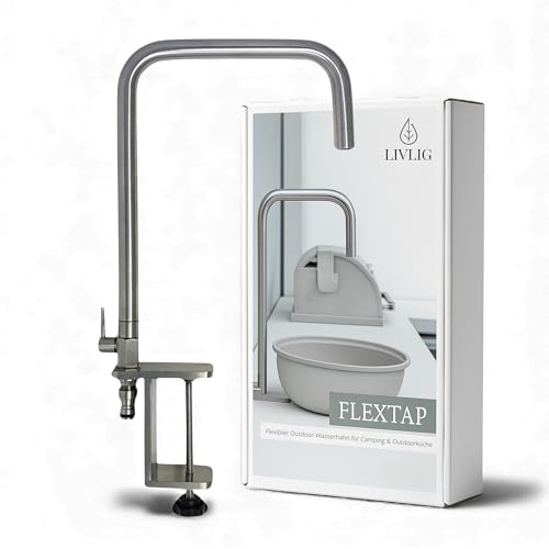 Flexibler Edelstahl Wasserhahn für Outdoor Küche/Camping