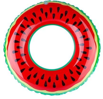 Tabanzhe Inflatable Swim Ring-Watermelon Swimming Pool Floats Inflatable Swimming Ring for Summer Pool Beach Supplies for Pool Party Water Sports