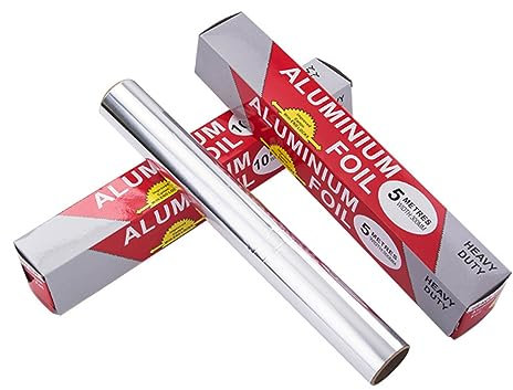 SAFIGLE 3rolls Heavy Duty Baking Parchment Butcher Paper Roll Aluminum Foil Tinfoil Tin Foil Paper BBQ Cooking