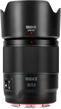 Meike 35 mm F2.0 Vollformat-Weitwinkel-Objektiv AF STM (Schrittmotor), Autofokus, feste Prime-Porträt-Objektive für Panasonic Lumix Sigma L spiegellose Kamera S1 S1R S1R II S1H S5 FP SL SL2