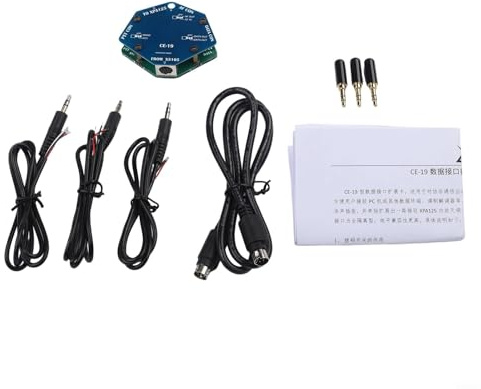 Yuanpgky Expansion Card For XIEGU X5105 G90 Radio - CE-19 Type Data Interface With Dual Port Support - MINI-DIN To 3.5mm Adapter - Works With XPA125B