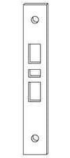 09-666 626 Commeal L Mortise Lock Armor Front