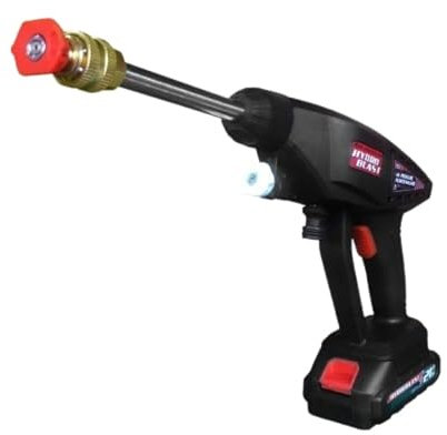 JML Starlyf Pressure Washer - Cordless Power Washers for Patio and Car with 40 Bar High-Pressure Battery Jet Wash with 30ft Reach, Portable Car Accessories with Soap Foamer Attachment