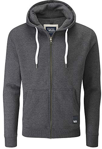 Charles Wilson Men's Full Zip Midweight Hoody