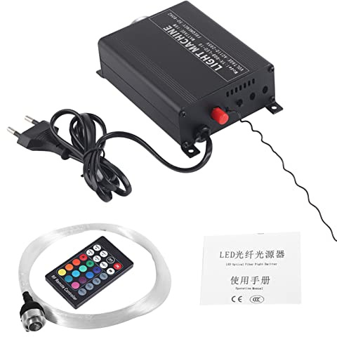 YWBL-WH 16W RGBW Led Sternenhimmel Glasfaser Set Glasfaser LED Licht, Faser Durchmesser: Ca. 0.75mm,Länge: Ca. 2m
