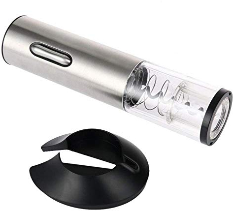 YSYPET Apribottiglie automatico cavatappi ricaricabile senza fili con tagliacapsule (argento)