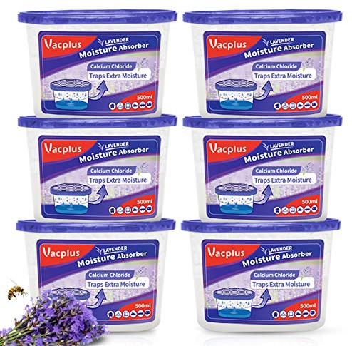 Vacplus Moisture Absorber, 10.5 OZ, Strong Absorption, Lavender