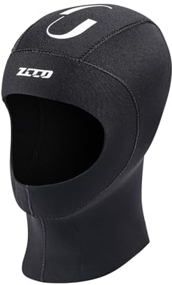 ZCCO Gorro de Buceo de Neopreno de 3 mm, Gorro cálido, Movimiento Duradero para Buceo, esnórquel, Surf, Kayak, natación, Vela, Canoa