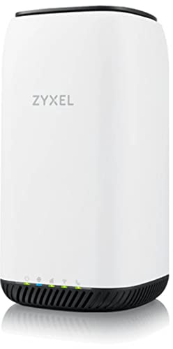 Zyxel 5G NR/LTE 4x4 MIMO Router De Interior | Gestión Remota De La Nube | Velocidades De Datos De 5 Gbps | AX1800 WiFi 6 hasta 64 Clientes | WAN Failover [Nebulosa NR5101]
