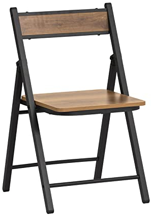 SoBuy FST88-PF Klappstuhl Küchenstuhl Stuhl Sitzhöhe 43cm Vintage BHT ca.: 46x80x48cm