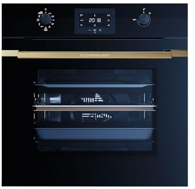 Küppersbusch BP 6332.0 SE4 K-Series.3 Pyrolyse Pizza-Backofen Schwarz/Gold