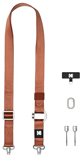 KODAK Multi-Purpose Camera Strap - Lighweight, Durable, QD system, Aluminium Alloy, Universal Compatibility, SLR Cameras, Compact Cameras