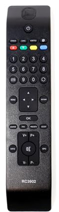 Telecomando Fit for NORDMENDE TUCSON MITSAI GRUNKEL T1911B T3211B 26VLM12 | 24V1M12 TL8102B11 UWN22N1504 UWN32N5004 LN19M1000 UN22M1500 UN32M5000 UN22N1504 UN32N5004