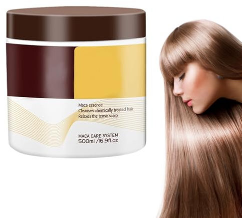 500ml Masque Collagene Cheveux, Masque capillaire nourrissant en profondeur, Masque Capillaire au Collagène et à l'Huile d'Argan, Masque Capillaire Réparation Profonde Tous Types de hair mask