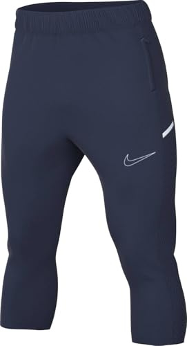 NIKE FZ9787-410 M NK DF ACD25 3/4 Pant KP Pants Hombre Midnight Navy/White/White Tamaño L