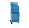 BiGDUG Essentials 27 Tool Chest Set - 7 Drawer Roller Cabinet & 3 Drawer Mid Box & 6 Drawer Top Chest - 1572H x 685W x 465D mm (Blue)