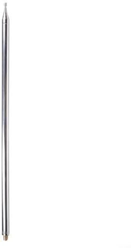 Zilimontt Antenne télescopique GP de 5,6 m, antenne radio, antenne télescopique en acier inoxydable pour utilisateurs de radio amateurs, antenne à ondes courtes pour antenne Yagi