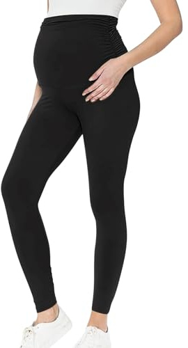 Générique Pantalon de loisirs pour femmes enceintes, leggings de grossesse, pantalon de jogging extensible et confortable Pantalons Maternité Pantalons de Grossesse Extensible avec Poches