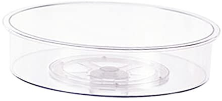 Ciieeo Plato Giratorio Transparente Para Especias Organizador Giratorio Para Cocina Artículos Hogar