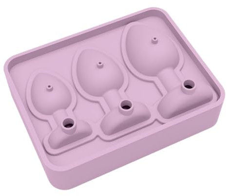 CTDWNT Bandejas de molde de hielo para adultos, formas divertidas, moldes de silicona para hielo, jugo, bebida, refrigerante, whisky, cócteles para hielo